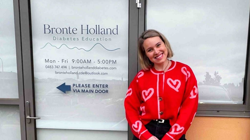 Bronte Holland window sign